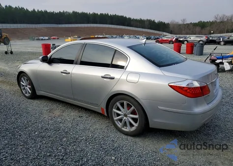 2009 Hyundai Genesis 4.6L z USA, uszkodzony, nr VIN KMHGC46FX9U054481